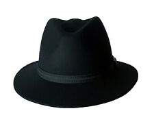 CAPPELLO IN FELTRO 100% LANA, MODELLO FEDORA. FEDORA FELT HAT