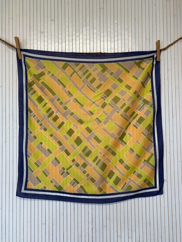 Foulard quadrato vintage - quadrato,