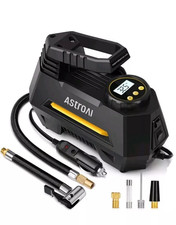AstroAI Gonfiatore Pneumatici Compressore Aria 12V DC 35LPM 100W Pompa Pneumatici Auto Portatile