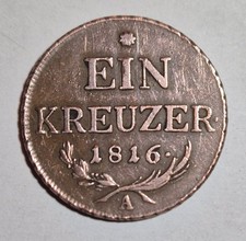 Austria Imp., 1 Kreuzer 1816