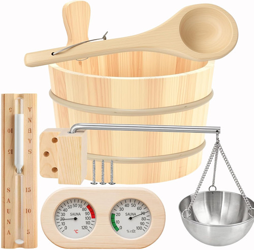 Kit accessori sauna pezzi - sauna,