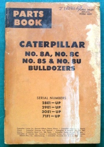 Caterpillar 8s 8u - 8c,