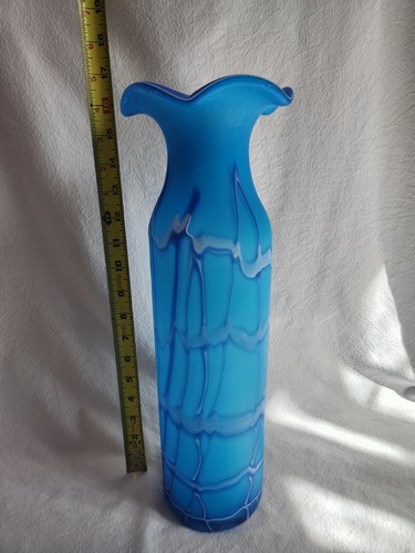 Vaso vetro baijab 17 blu - vetro,