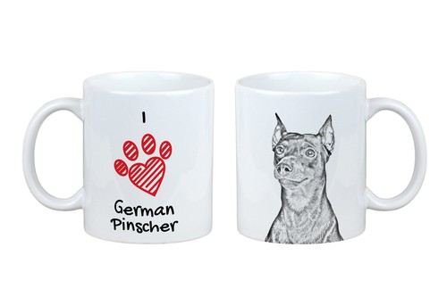 Pinscher tedesco tazza con