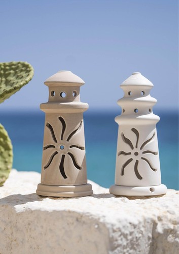 Lampada lume faro ceramica - in,