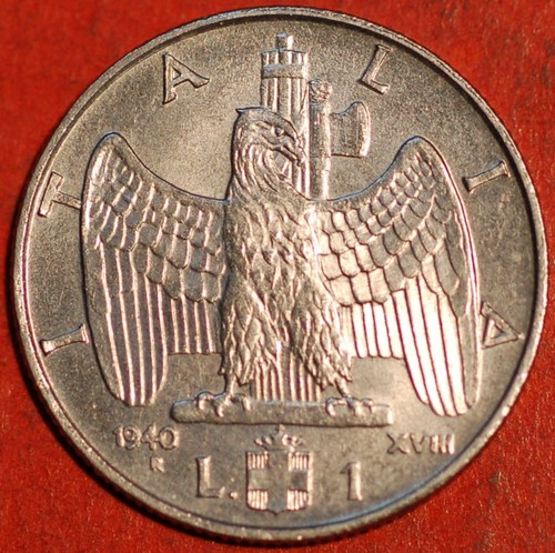 Italia lira 1940 xviii - lira,