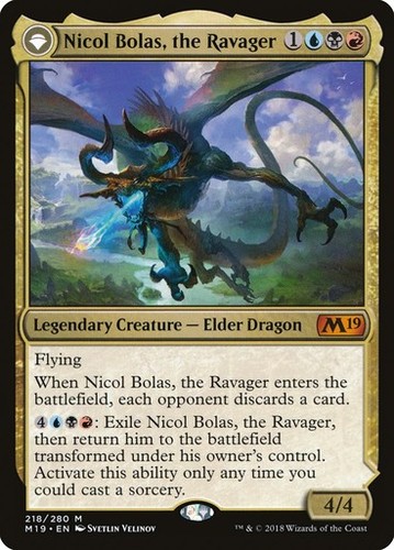Nicol bolas the - bolas,, m19