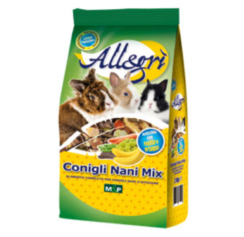 Allegri conigli nani mix 2kg - allegri,