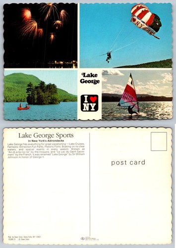 Cartolina lake george - cartolina,