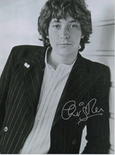 Chris Rea foto autografata