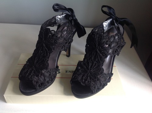 Scarpe stiletto espana nere - scarpe,