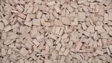 0,57€/100Pz 3000 Mattoni 1:87 Terracotta Con Juweela 28061 Mattoni Merci