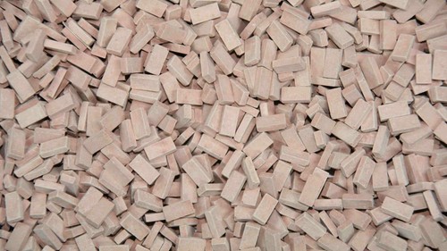 100pz 3000 mattoni - 0,57€/100pz,