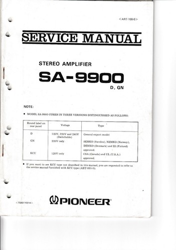 Manuale servizio per - servizio,
