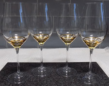 4 Large Wine Glasses  with