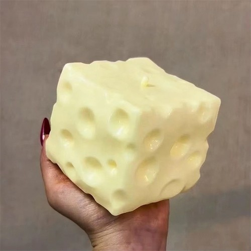 Jumbo squishy cheese block - jumbo,