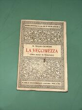 M. TULLIO CICERONE-LA VECCHIEZZA-1959 CARLO SIGNORELLI-MILANO