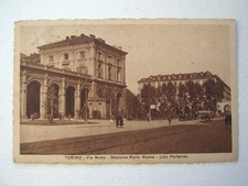 PIEMONTE : TORINO (TO) : VIA NIZZA - STAZIONE PORTA NUOVA - LATO PARTENZA 1929