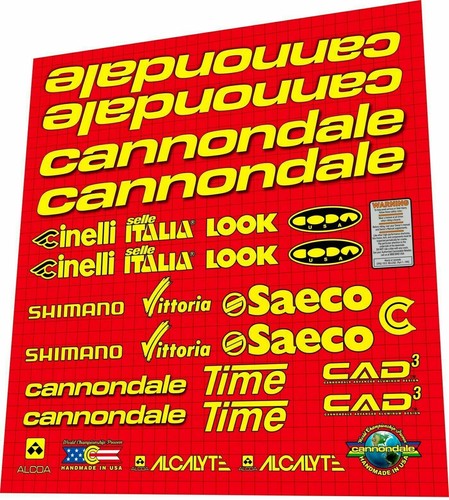 Set decalcomanie cannondale - set,