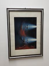 quadro ROBERTO FRASCHETTI ROFFI illuminista  77x52 vintage Q72