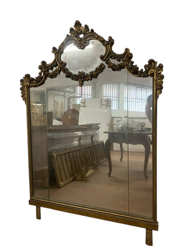 Antico specchio specchiera - , da