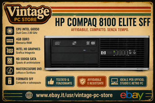 Compaq 8100 elite - hp, sff