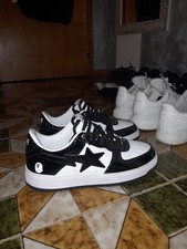 bape Sneaker Black And White 