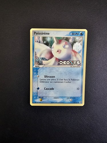 Carte pokémon poissirène - carte,