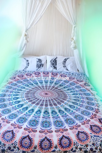 Fodera letto bianca bohemien - letto,