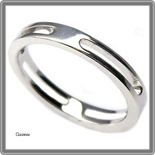 Anello Fedina  in Oro Bianco