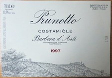 Etichetta vino ITALIA PRUNOTTO