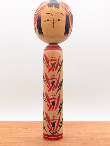 Ki1153 kokeshi vintage - , grande