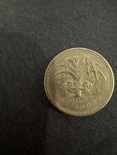 RARA MONETA 1985 ONE POUND -