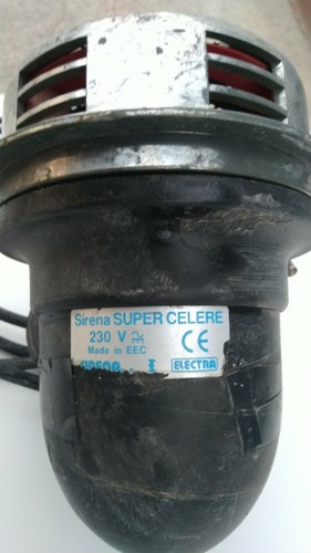 Sirena super celere - sirena, 230