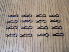 16 clip corpo acciaio nero 1/8