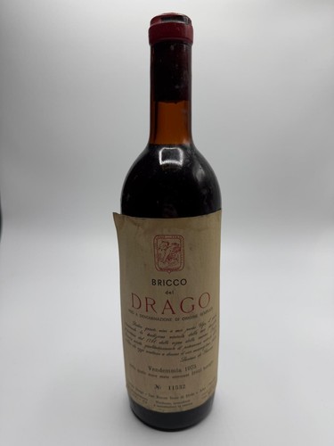 Vintage bottle cascina drago - vintage,