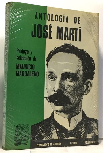 Antologia josé marti - antologia, |