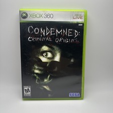 Condemned: Criminal Origins Xbox 360 completo ottime condizioni con REG CARD