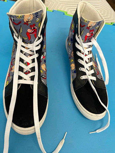 Sneakers alte stringate uomo