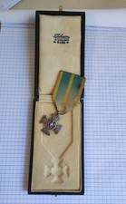 ww2 Guardia finanza Medaglia Argento Merito di servizio Johnson con scatola