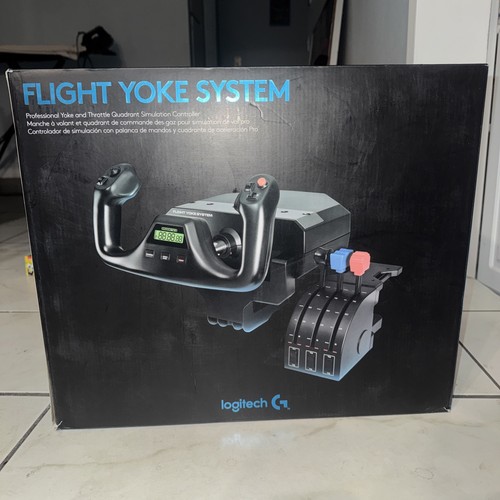Logitech flight yoke system - flight,