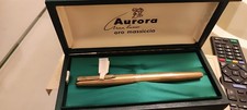 Aurora 98 NUOVA ORO MASSICCIO Fountain Pen Gran Lusso 333 vintage 70's  PERFETTA