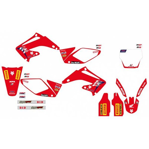 Kit adesivi replica team - adesivi, hrc