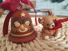 Addobbo Campana e Orsetto Teddy Marrone con Cuore Thun