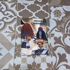 Rarissime Cartoline 10 Ritratti di Carabinieri con copertina da collezione+7cart