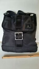 Borsello uomo/unisex Armani Jeans Collection. Ecopelle nero. Cm. 25x28. Perfetto