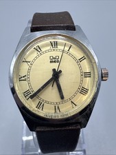 Orologio da polso uomo antico vintage carica Q&Q MEC Citizen