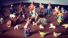 Presepe 32 statuine vintage +