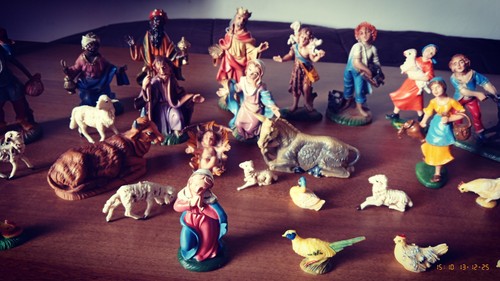 Presepe statuine vintage - 32,