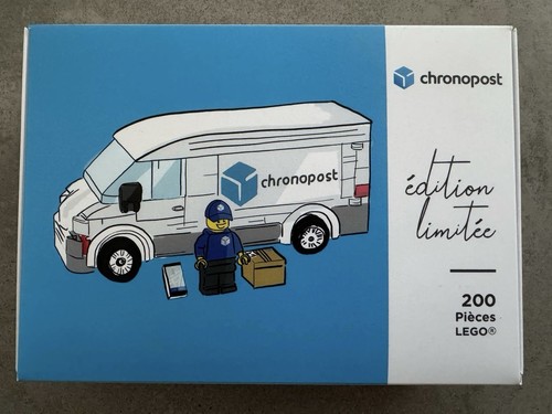 Lego chronopost camion truck - lego,